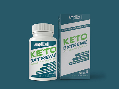 KETO EXTREME Label & Box design branding cbd label cbd oil label design keto keto label keto packaging label label and box design label design label mockup label packaging labeldesign package design packaging packaging design supplement supplement label supplement label design vitamin label