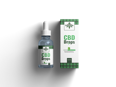 CBD Drops box design branding design cbd label cbd packaging clean label design package design packaging design premium design white