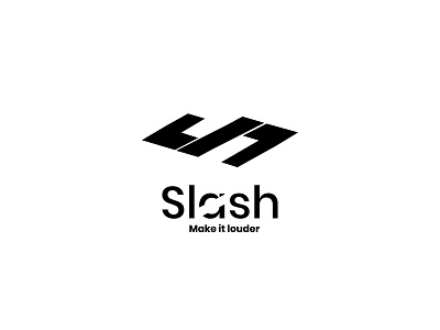 Slash branding code coding daily logo challenge design flat design letter logo logo simple slash typography ui ux