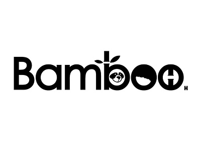 Panda Logo - Bamboo