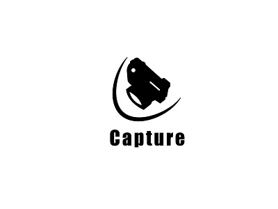 Capture ( Photography Logo ) camera camera lens capture daily logo challenge daily logo challenge 25 design flat flat design flat logo illustration sony sony a6300 vector