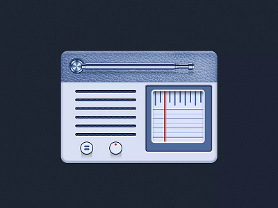 radio ui，icon