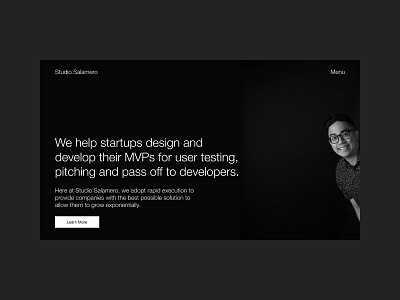 My 2021 Resolution - Growing my company design landing page minimal minimalism ui ui design ux ux design web web design website