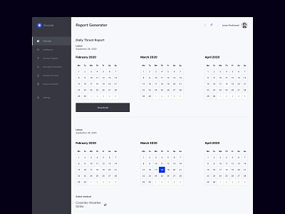 Supply Chain Dashboard - Report Generator