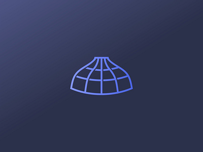 Yearth design earth ger icon logo logodesign logomark mark minimal mongolian yurt