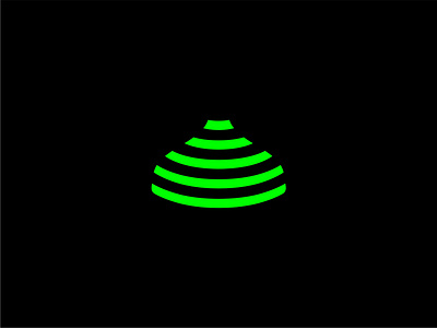Geradio brand design flat ger icon logo logodesign logomark mark minimal mongolian radio yurt