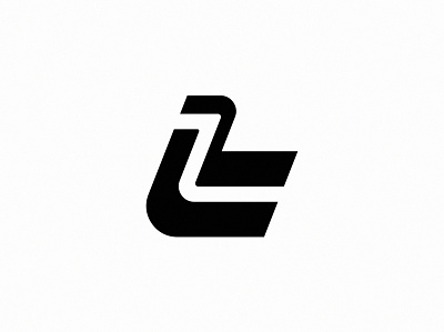 L alphabet logo brand branding design l logo logodesign logomark lz minimal monogram