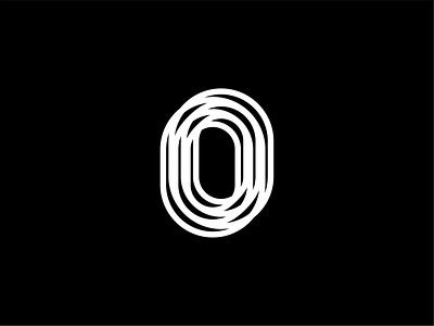Number 0 alphabet logo design icon logo logomark mark monogram number0