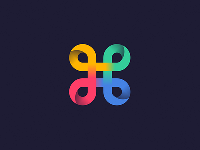 Command colorful command command key logo macos number symbol