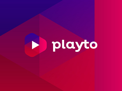 playto brand branding design icon logo logoconcept logodesign logomark mark play play button player playto