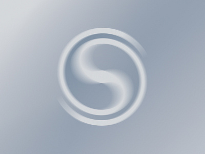 SYNCTEM brand branding design icon letter s logo logodesign logomark mark s s type sync system yinyang