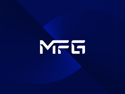 MFG brand branding fintech future logo logodesign mfg rebranding technology wordmark