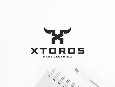 XTOROS branding bull character design icon illustration logo symbol toro toros vector x