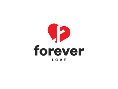 Forever Love abstract app application branding chat design icon logo logodesign logotype love lovely symbol vector