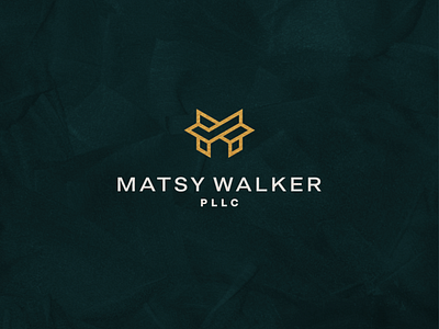 Matsy Walker brand branding design icon lettering lettermark logo luxury minimal monogram monograms mw symbol vector