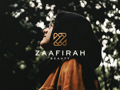 Zaafirah Beauty beauty branding design female icon lettermark logo logotype monogram symbol vector women zletter zlogo