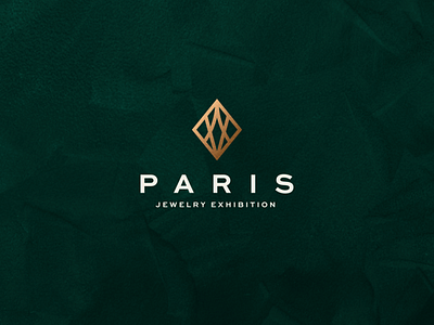 Paris Jewelry Exhibition abstract branding design icon illustration jewelery jewelry logo luxury paris symbol vector