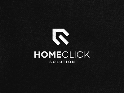 HomeClick abstract app character click design home hotel house icon logo symbol vector