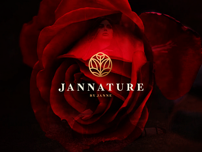 Jannature By Janne abstract beauty brand branding design flower flower logo logo logodesign luxury ornament ornaments symbol vector women