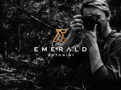 Emerald Antonini - EA Monogram ae branding design ea icon lettermark logo luxury minimal monogram symbol vector