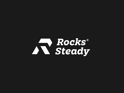 Rocks Steady branding clothing clothing design clothing label design icon lettering lettermark logo minimal monogram symbol vector