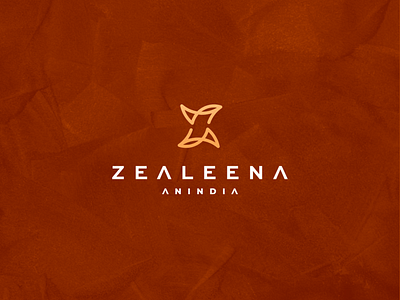 Zealeena Anindia branding design icon lettermark logo logotype luxury luxury brand monogram monogram logo symbol vector za
