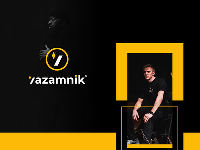 Yazamnik apparel branding clothing design icon letter lettering lettermark logo monogram symbol vector wordmark
