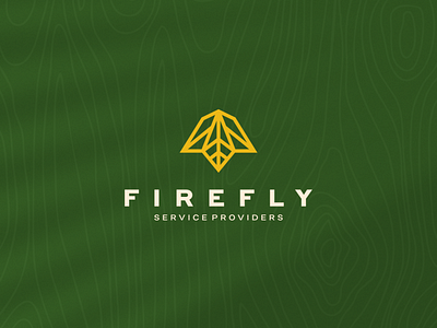 Firefly - Service Providers abstract branding butterfly character design firefly icon illustration logo service symbol vector