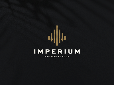 Imperium abstract design developer icon lettermark logo monogram properties property property logo real estate realestate symbol vector