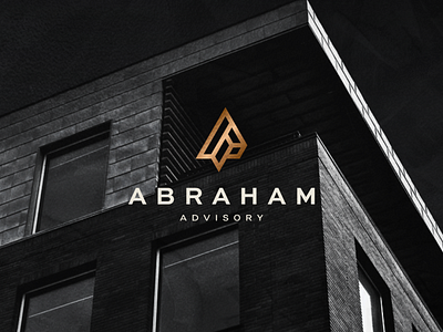 Abraham Advisory aa abstract branding business character design lettering lettermark logo luxury monogram symbol