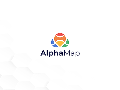 Alpha Map branding character cloud design icon illustration logo map pin symbol technology vector
