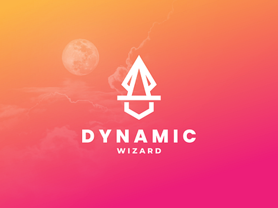 Dynamic Wizard branding design digital dynamic icon logo software symbol ui ux vector wizard