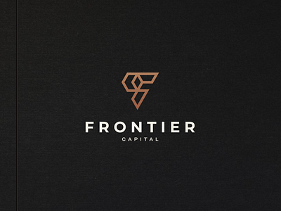 Frontier Capital capital design f fletter flogo icon letter lettermark logo monogram symbol vector