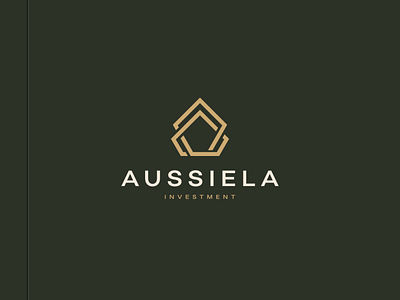 Aussiela Investment aletter alogo amonogram australia branding character design designs icon illustration logo management symbol vector