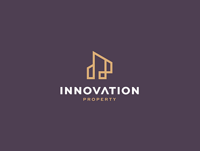 Innovation Property branding building business capital character design icon illustration innovation investment logo property realestate symbol vector