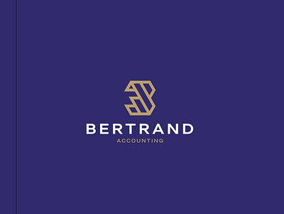 Bertrand Accounting accounting bletter blogo bmonogram branding character design finance icon investment logo logotype symbol vector