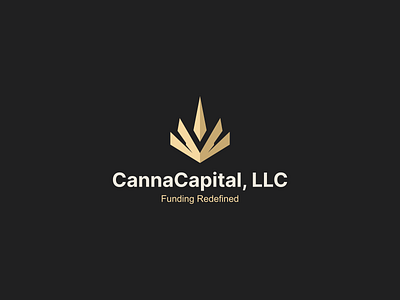 Canna Capital, LLC branding business cannabis capital character design icon illustration investment logo nature symbol vector