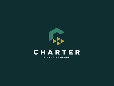 Charter Financial Group accounting branding business character cletter clogo cmonogram design finance financial icon logo logodesigns symbol vector