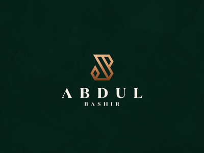 Abdul Bashir ab abletter abmonogram branding character design icon letter lettermark logo luxurylogo monogram symbol vector