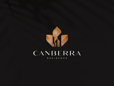 Canberra Residence apartment branding building character design icon illustration logo luxury residence resort sophisticated symbol vector
