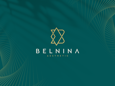 Belnina Aesthetic aesthetic bdesign beautiful beauty blogo bmonogram branding character design icon illustration logo skincare symbol ui ux vector
