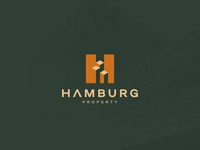 Hamburg Property apartment branding building character combinationlogo design hamburg hletter hlogo icon illustration logo logotype monogram property realestate symbol vector