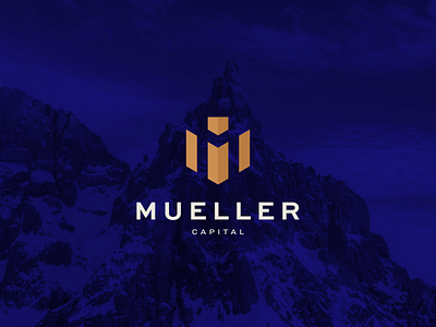 Mueller Capital branding business capital character design icon illustration investment logo management mletter mlogo monogram symbol vector