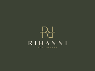 Rihanni beautiful beauty branding character design icon logo logogram logotype monogram moslem rlogo rr symbol vector