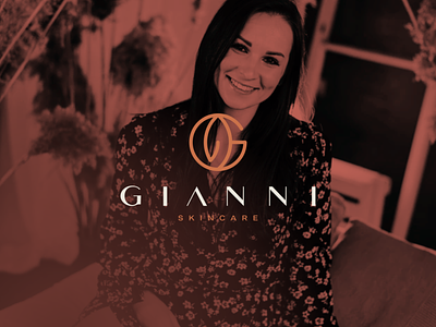 Gianni Skincare branding character design gletter glogo icon leaf logo logodesign logogram logomark logotype monogram nature skincare symbol vector women
