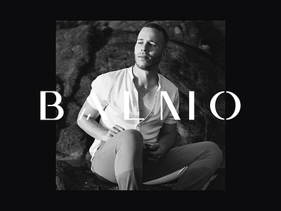 Balmo branding clothing design fashion icon letter lettermark logo logomark logotype man symbol vector wordmark