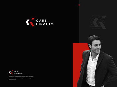 Carl Ibrahim branding character ci cilogo design designlogo icon lettermark logo logodesign logogram logomark logotype symbol vector