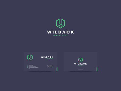 Wilback Investment branding building business character design icon investment lettermark logo logomark logotype realestate symbol vector wlogo wordmark
