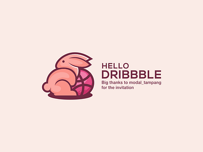 Dribbble dribbbel invitation rabbit