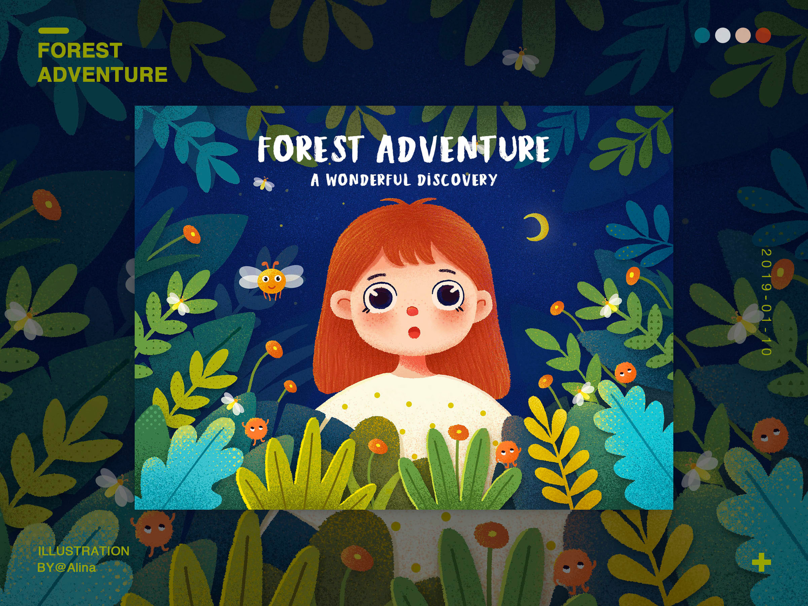 Forest Adventure by Alina阿兰 on Dribbble